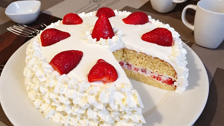 Tarta tres leches,