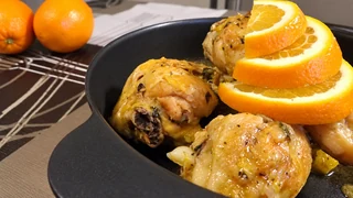Pollo a la naranja,