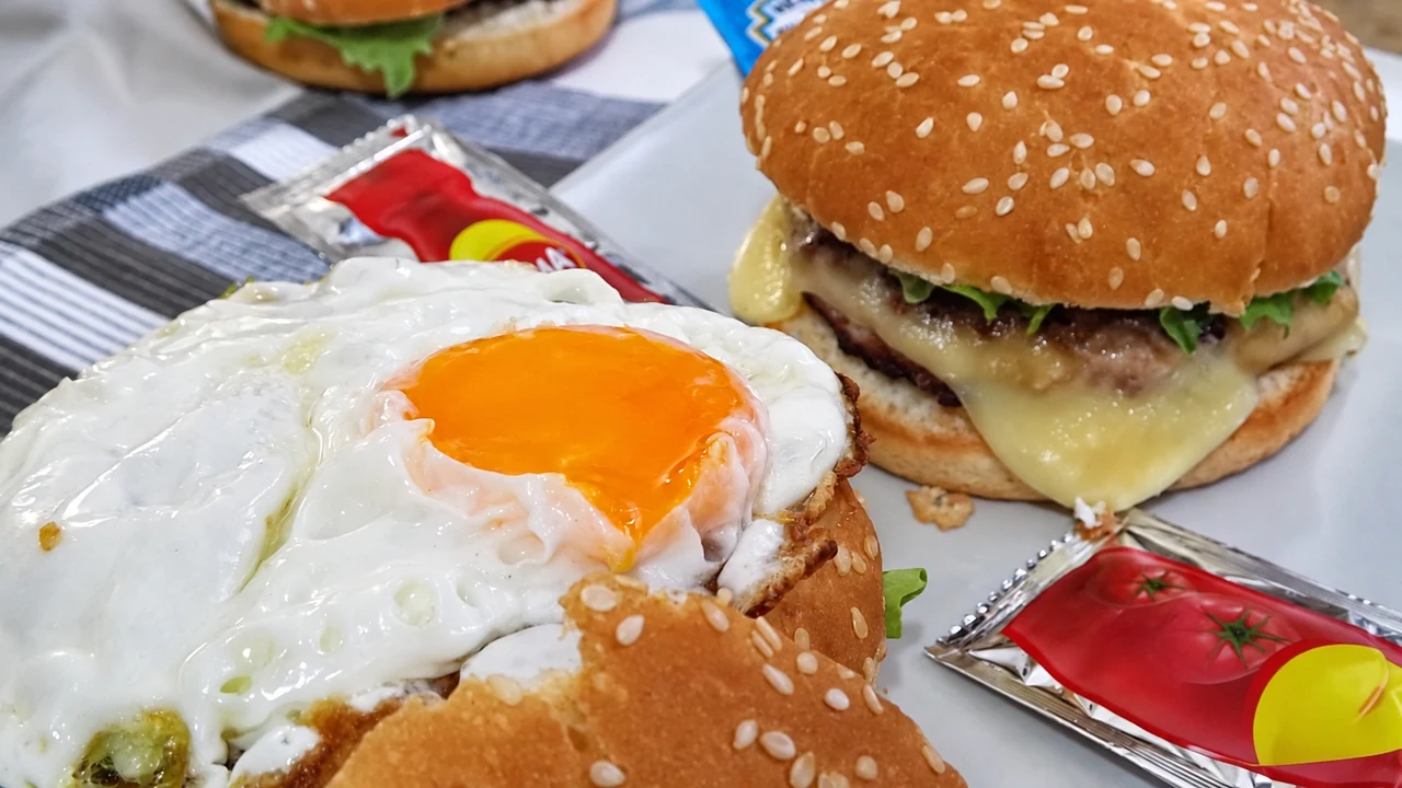 Hamburguesas caseras,