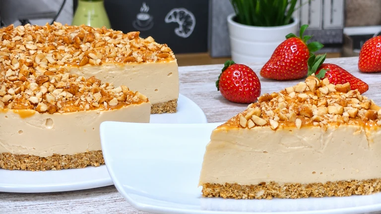 Tarta Cheesecake de Dulce de leche, Tarta fría,