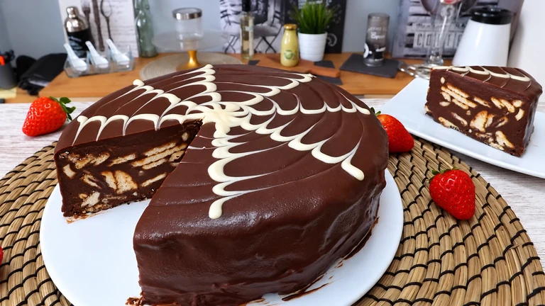 Tarta Trufa de Chocolate, sin horno,