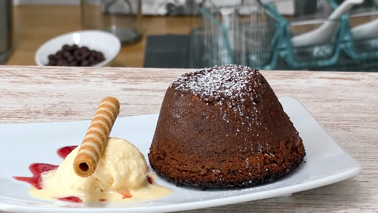 Coulant de chocolate,