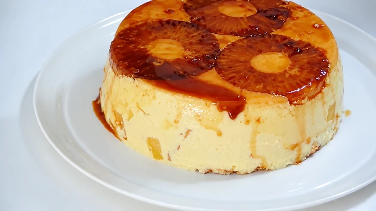 Tarta fría de Piña, tarta fácil,