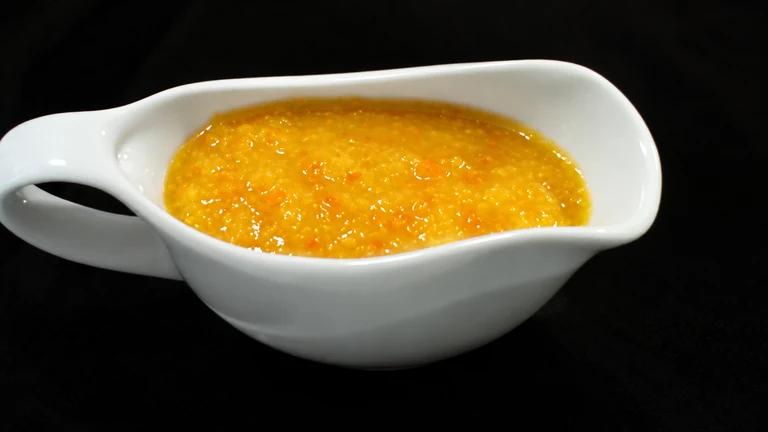 Salsa de naranja, crema de naranja,