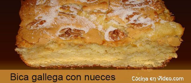 Bica gallega con nueces