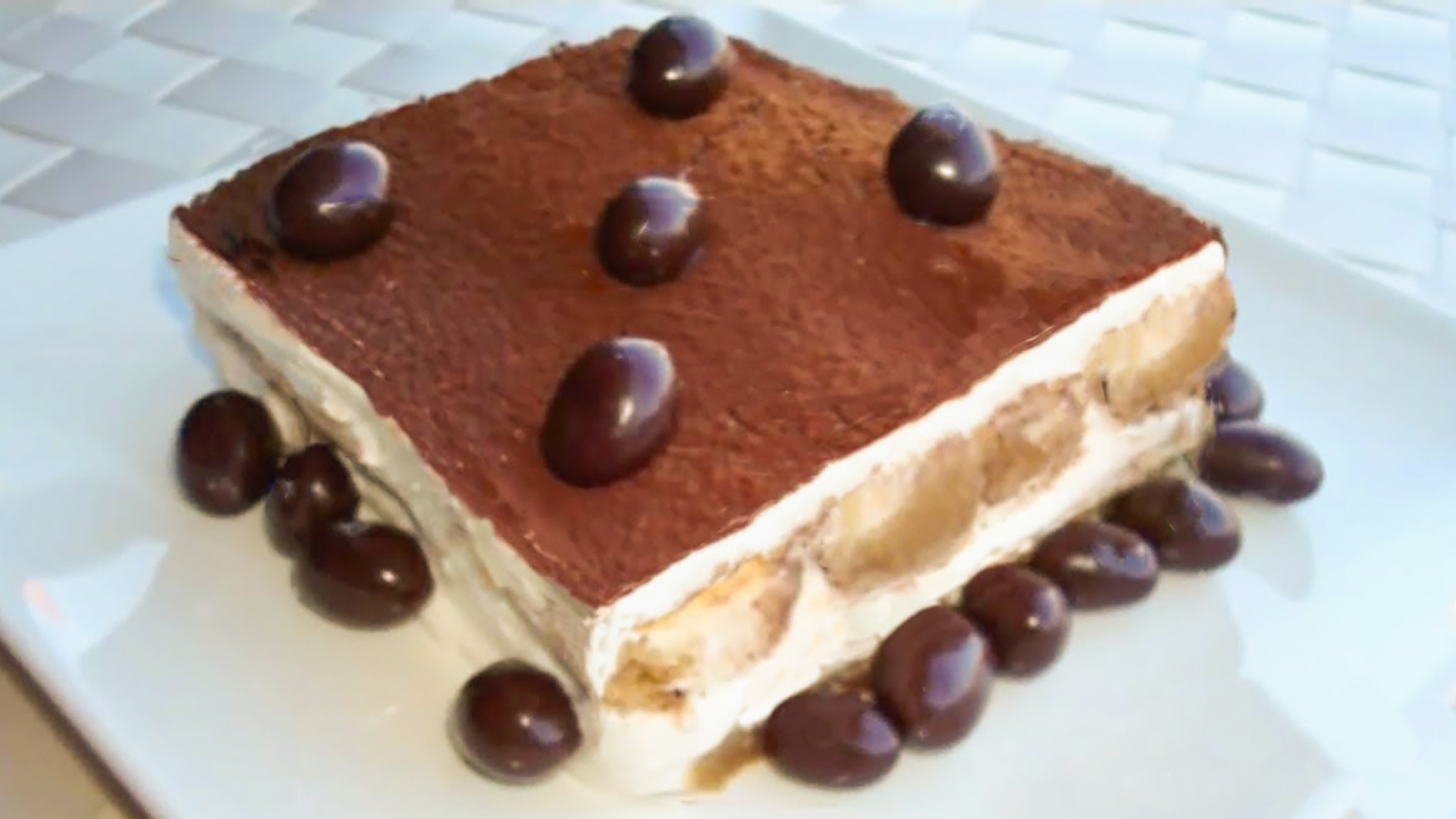 Tiramisú sin huevo,