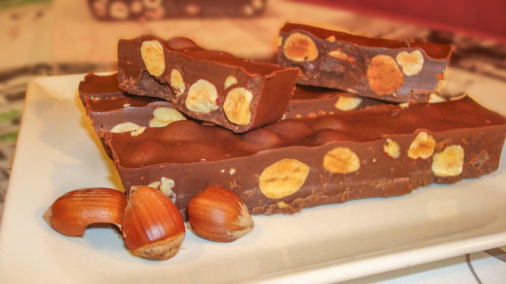 Turrón de chocolate,