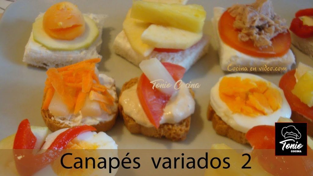 Canapés variados 2,