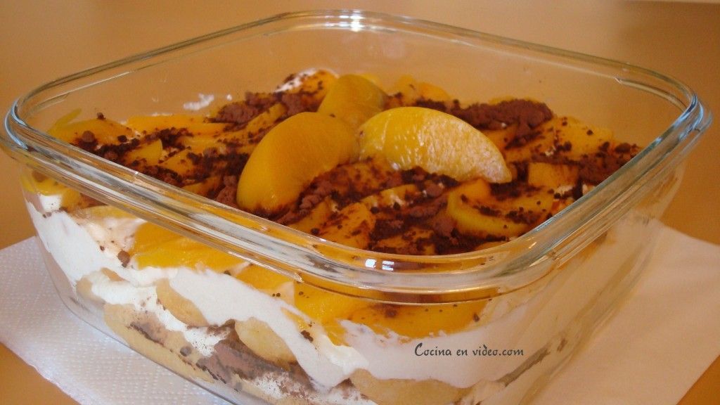 Tiramisu de melocoton 3
