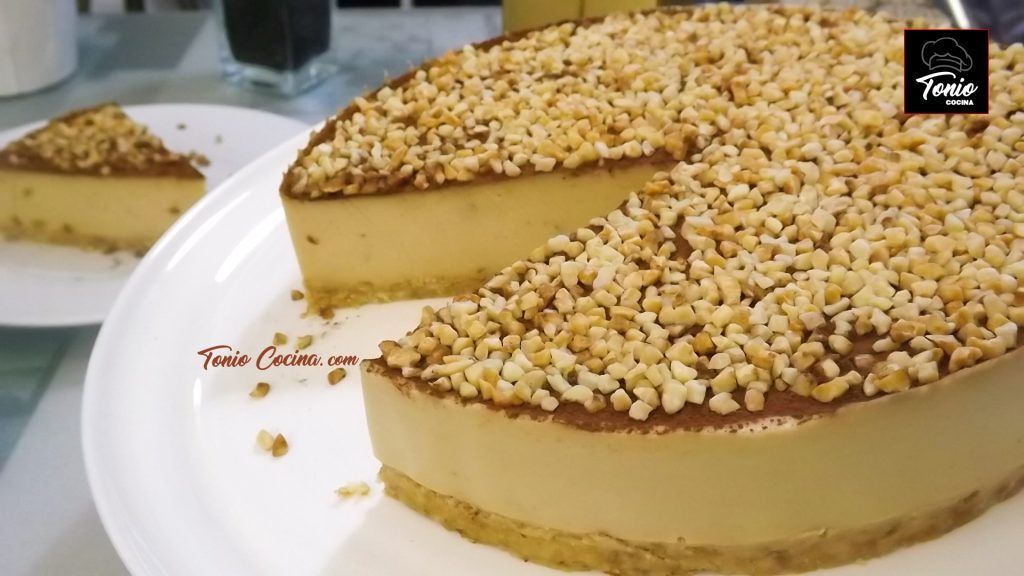 Tarta de turrón,