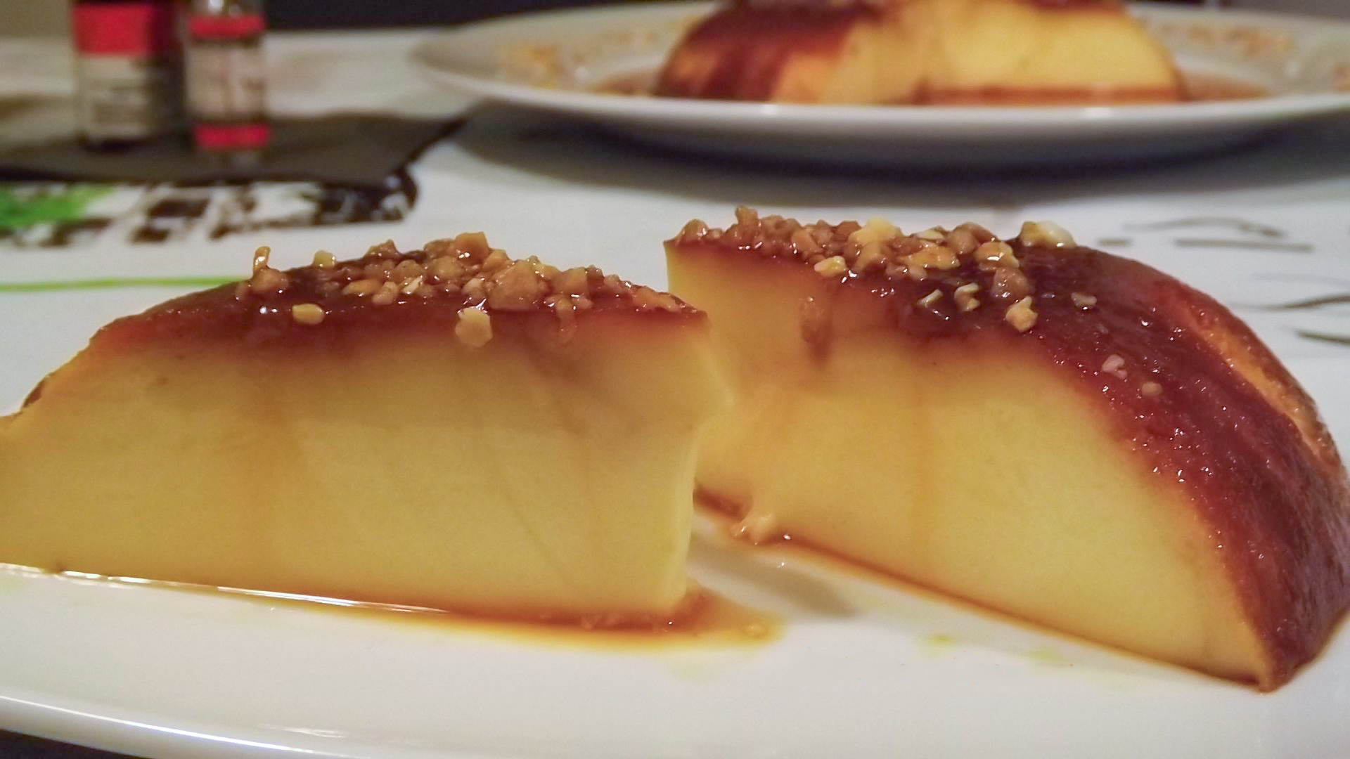 Leche frita, caremelo,