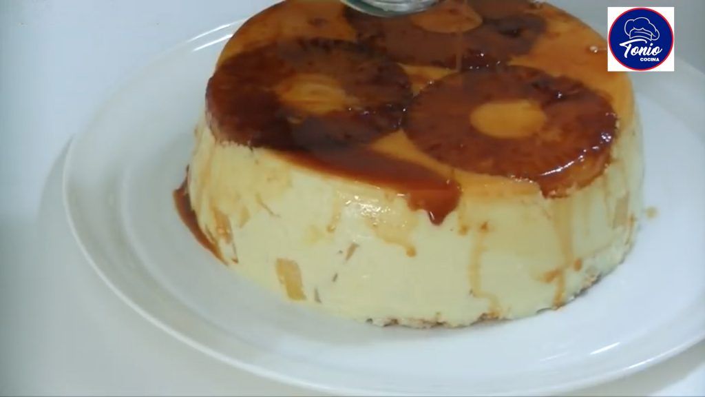 Tarta fría de Piña, tarta fácil,