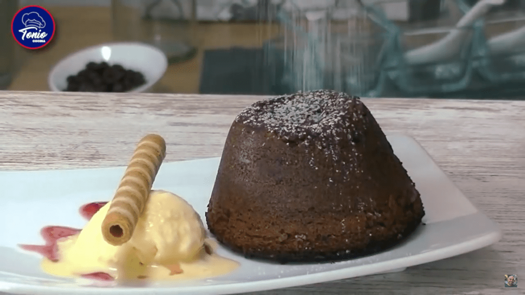 Coulant de chocolate,