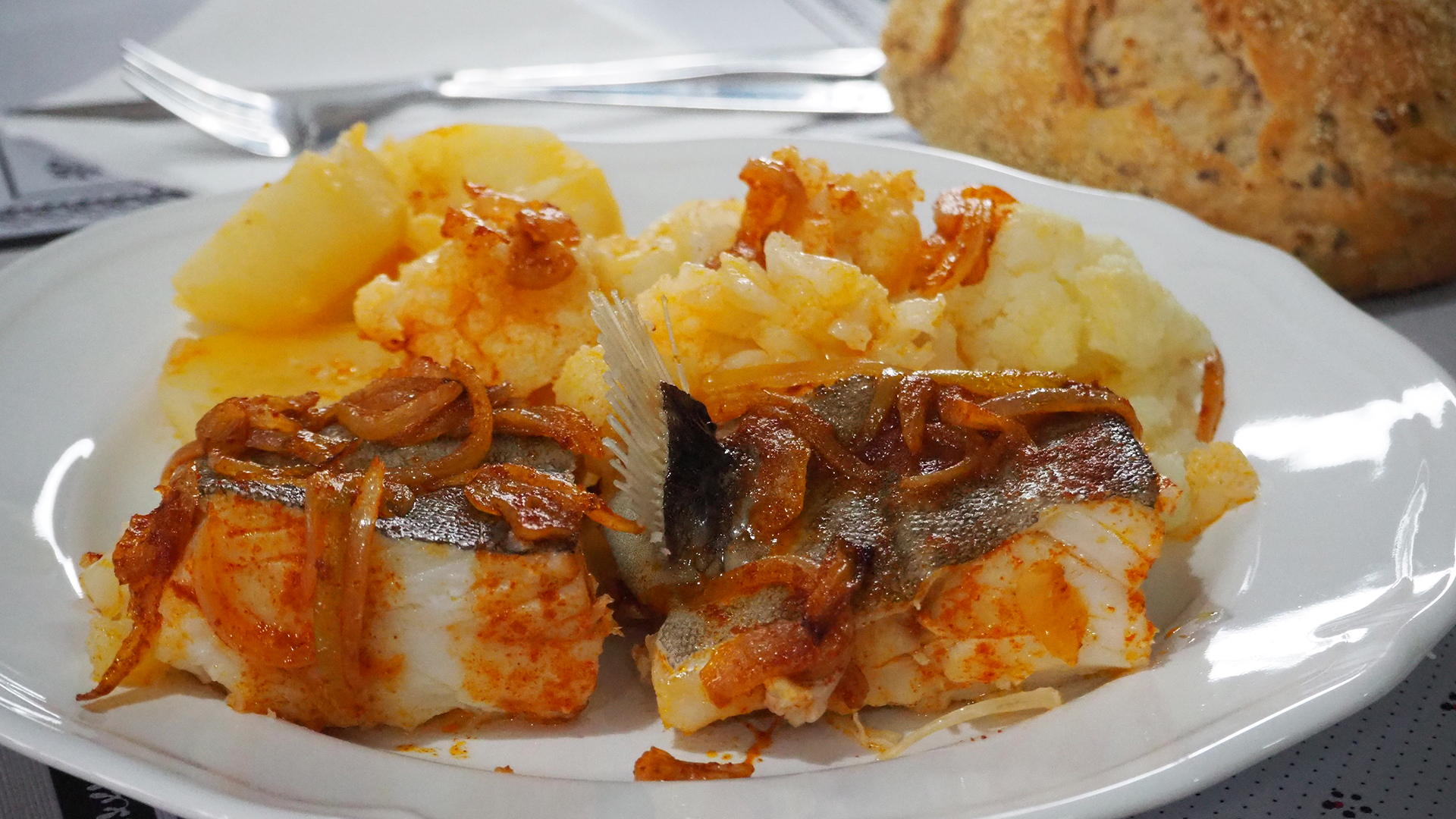 Bacalao a la gallega,